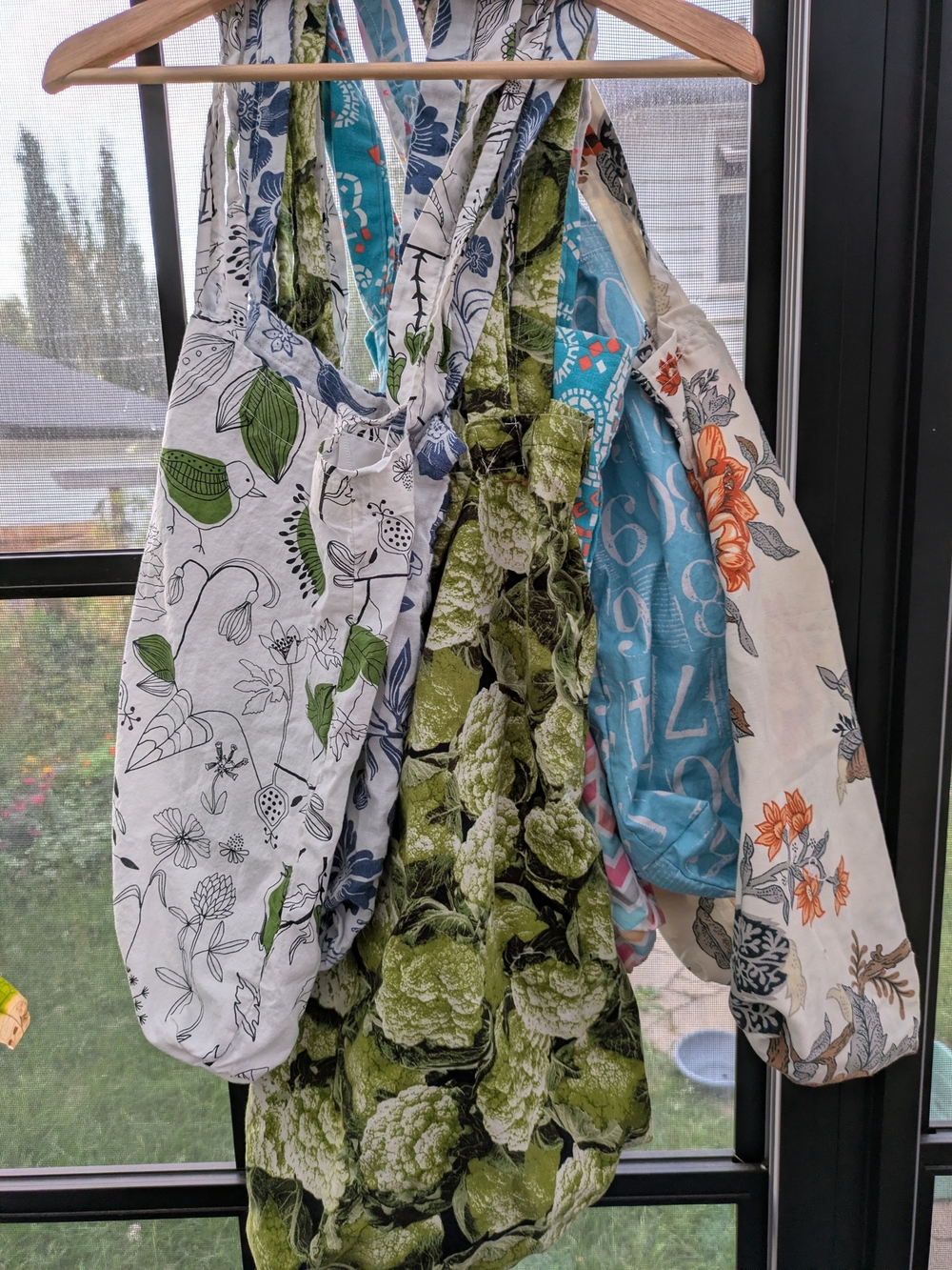 More Upcycled Cotton Tote Bags
